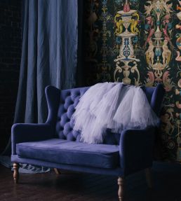 Miniatures Room Wallpaper - Blue