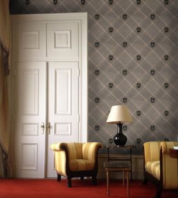 Nobility Room Wallpaper - Gray