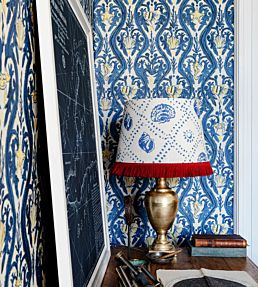 Zakynthos Room Wallpaper 2 - Blue