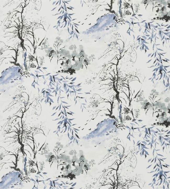 Winter Palace Wallpaper - Indigo - PDG651/03 - Designers Guild