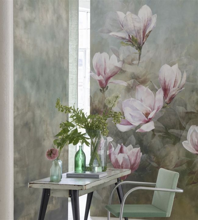 Yulan Wallpaper - Magnolia - PDG1115/01 - Designers Guild