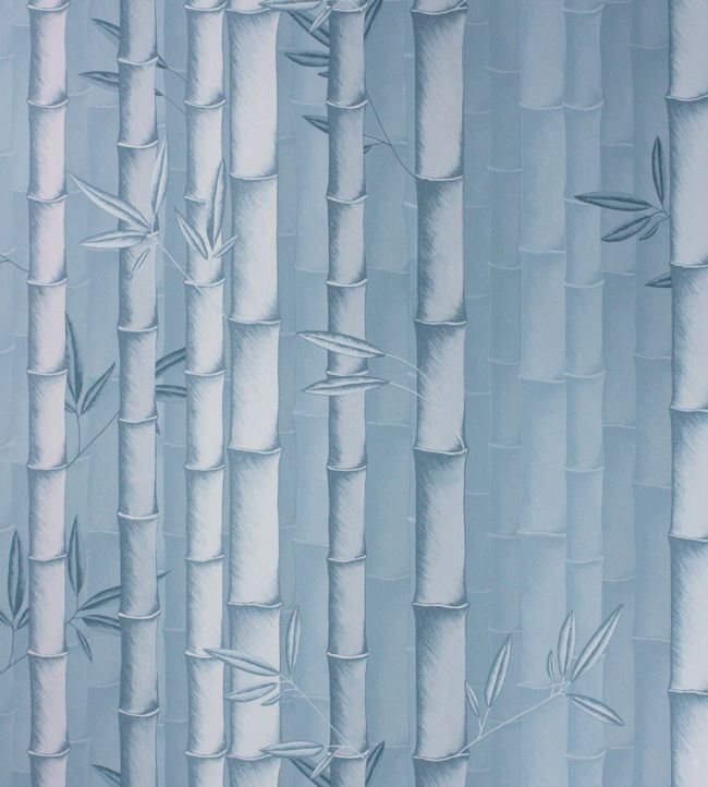 Bamboo Wallpaper - Teal