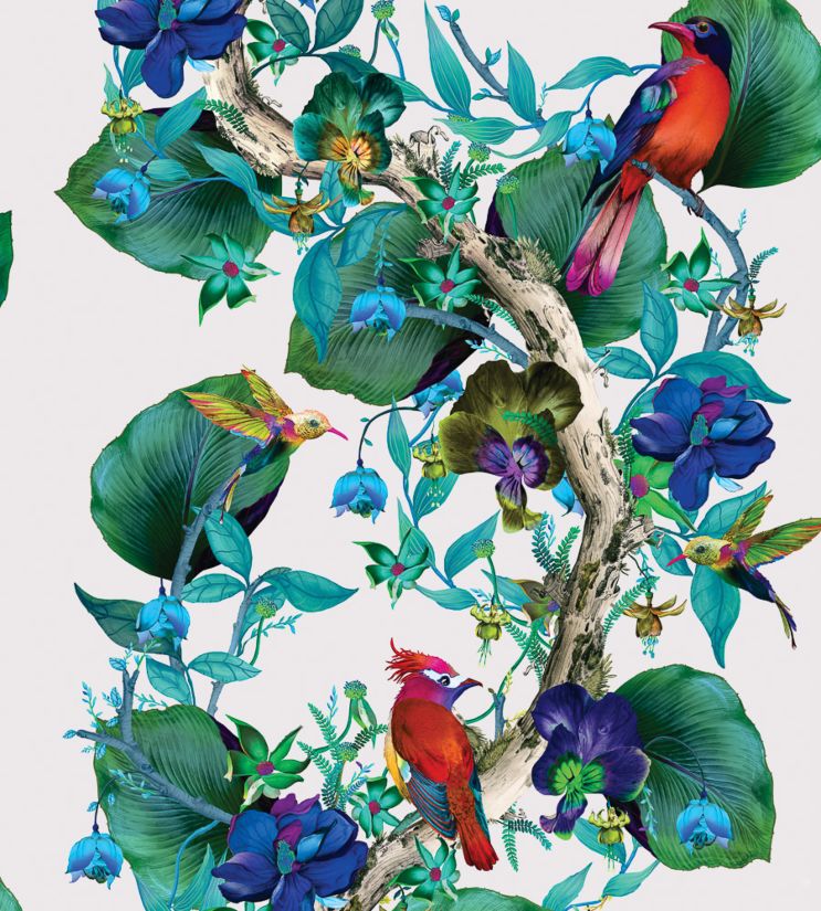 Rain Forest Wallpaper - Green