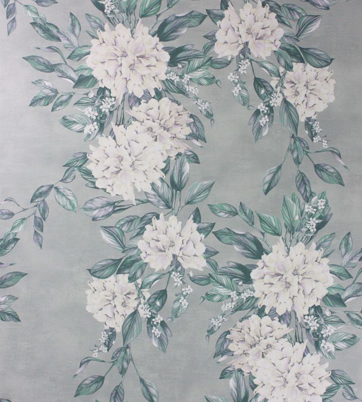 Rhodora Wallpaper - Gray