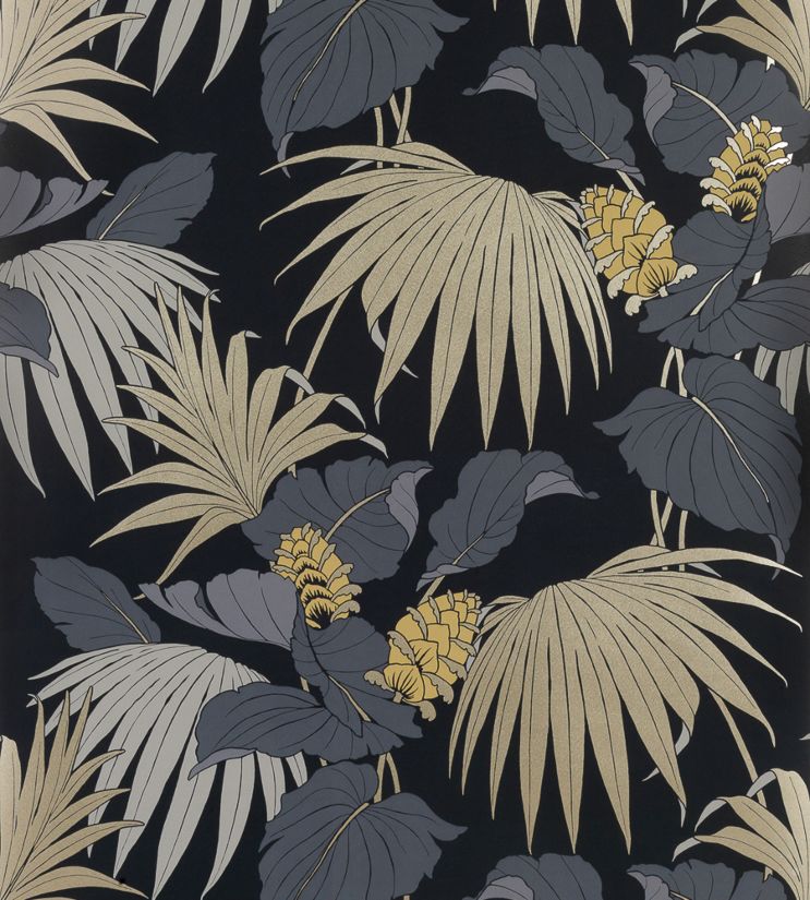 Vernazza Wallpaper - Black