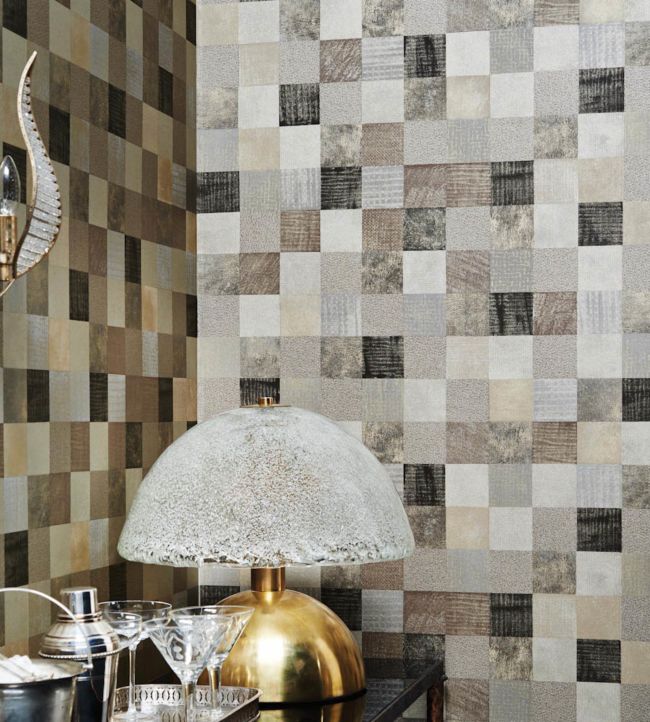 Tessella Room Wallpaper 2 - Sand