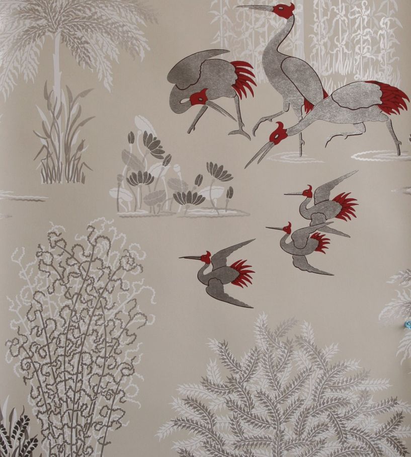 Jagmandir Nursey Wallpaper - Gray