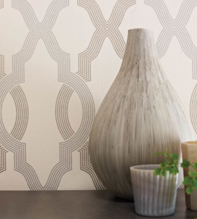 Cannetille Room Wallpaper - Pink