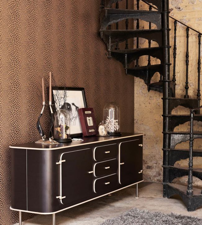 Panthera Room Wallpaper 2 - Brown