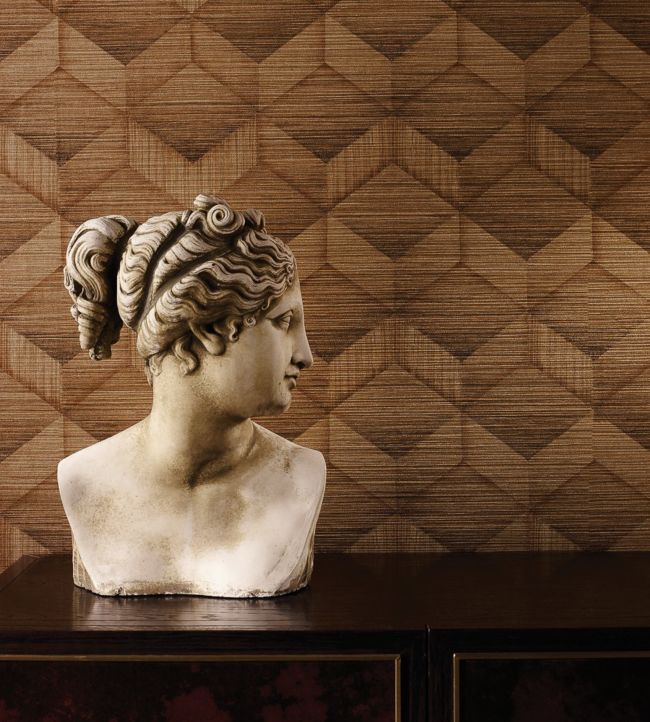 Parquet Room Wallpaper - Sand