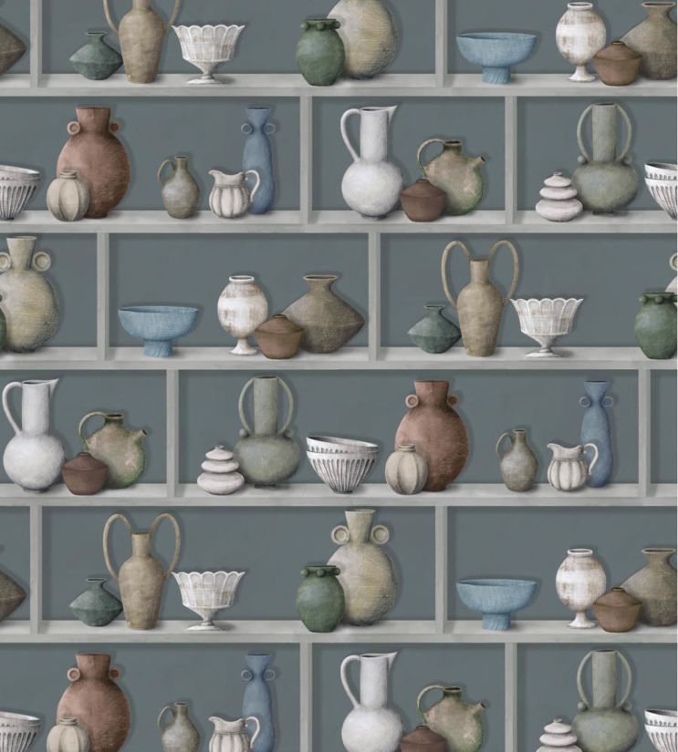 Raku Wallpaper - Gray