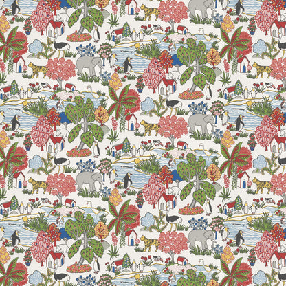 0231ANATOMI - Animal Kingdom Wallpaper - Atomic - Little Greene
