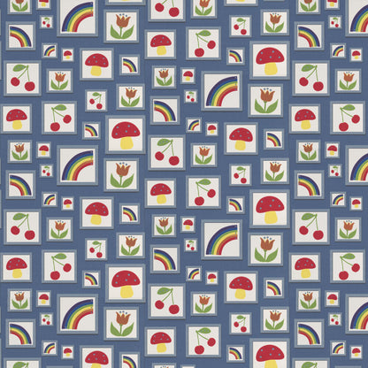 0231BAWOADZ - Balance Wallpaper - Woad - Little Greene