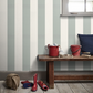 0231BSCELES - Broad Stripe Wallpaper - Celestial Blue - Little Greene