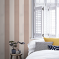 0231BSMASQU - Broad Stripe Wallpaper - Masquerade - Little Greene