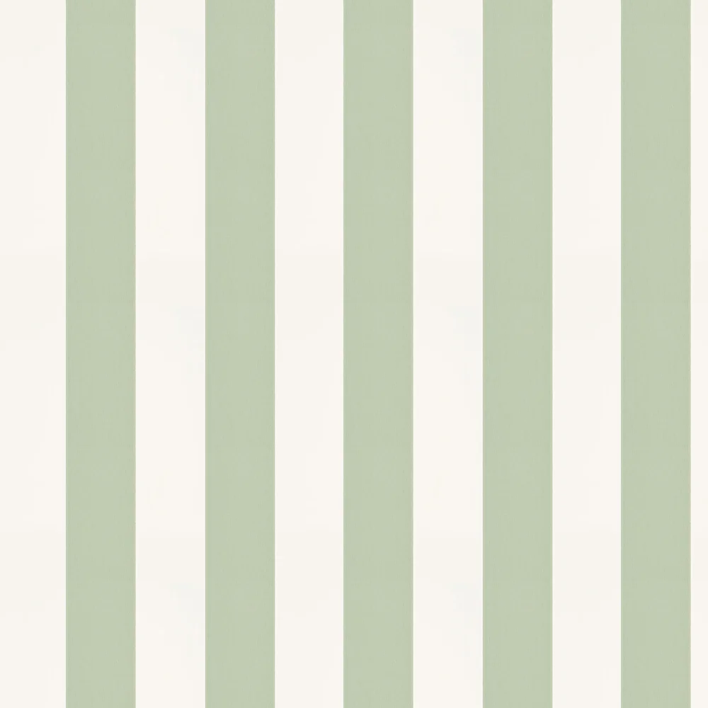 0231BSPEAGR - Broad Stripe Wallpaper - Pea Green - Little Greene
