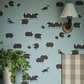 0231NICELES - Nip & Lassie Wallpaper - Celestial Blue - Little Greene