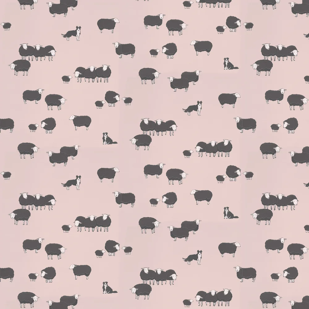 0231NICONFE - Nip & Lassie Wallpaper - Confetti - Little Greene