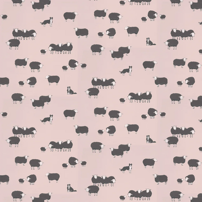 0231NICONFE - Nip & Lassie Wallpaper - Confetti - Little Greene