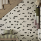 0231NISLAKE - Nip & Lassie Wallpaper - Slaked Lime Dark - Little Greene