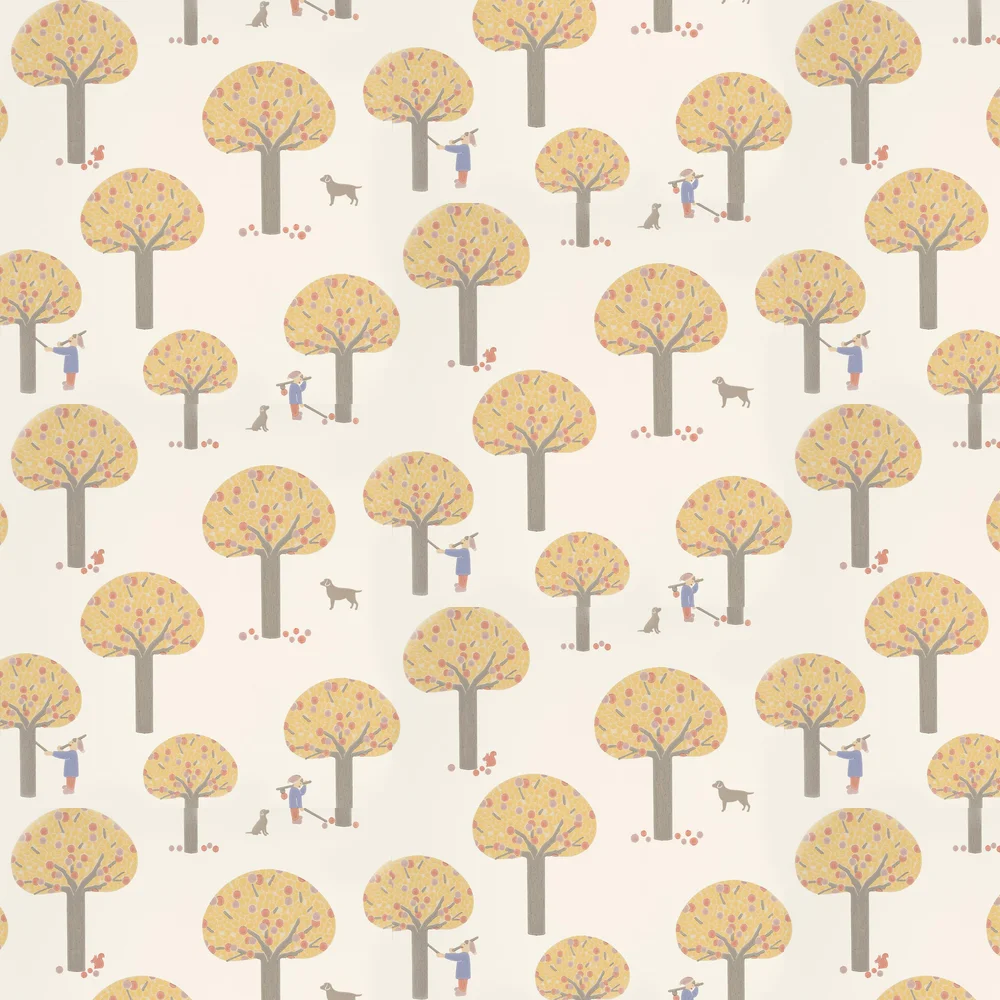 0231ROLIGH6 - Rodney Street Wallpaper - Light Gold - Little Greene