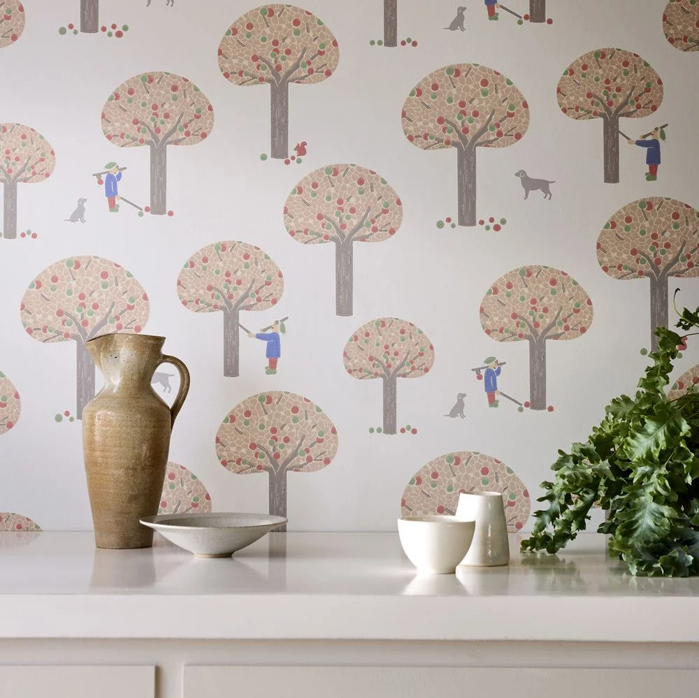 0231ROMASQU - Rodney Street Wallpaper - Masquerade - Little Greene