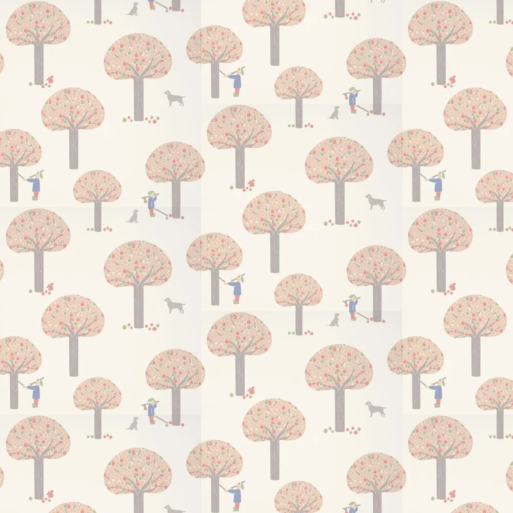 0231ROMASQU - Rodney Street Wallpaper - Masquerade - Little Greene