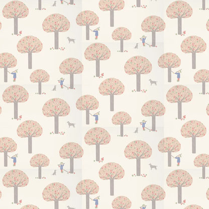 0231ROMASQU - Rodney Street Wallpaper - Masquerade - Little Greene