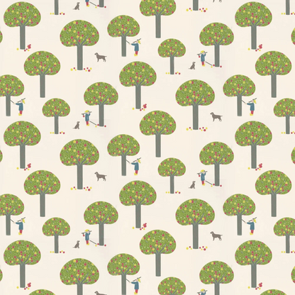 0231ROSAGEA - Rodney Street Wallpaper - Sage & Onions - Little Greene