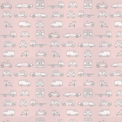 0231RTCONFE - Road Trip Wallpaper - Confetti - Little Greene