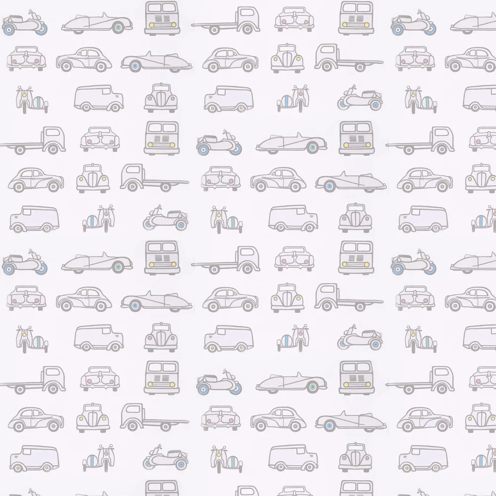 0231RTFRENC - Road Trip Wallpaper - French Grey - Little Greene