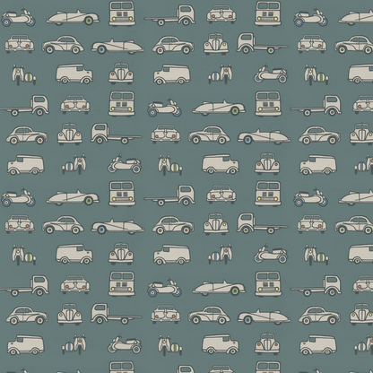 0231RTPLEAT - Road Trip Wallpaper - Pleat - Little Greene