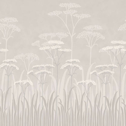 0245ACBRUME - Achillea Wallpaper Mural - Brume - Little Greene