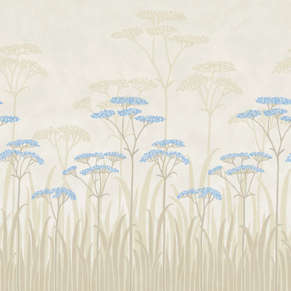 0245ACDEWZZ - Achillea Wallpaper Mural - Dew - Little Greene