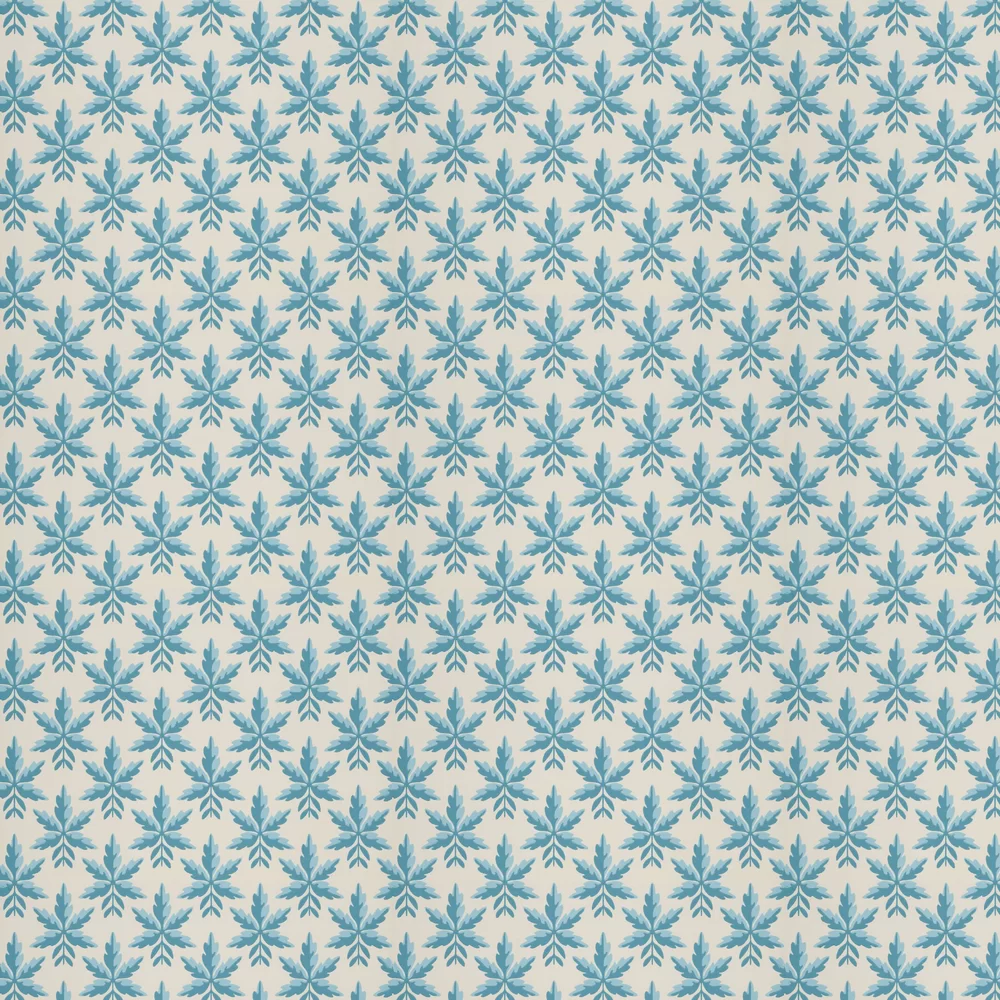 0245CLBICEZ - Clutterbuck Wallpaper - Bice - Little Greene
