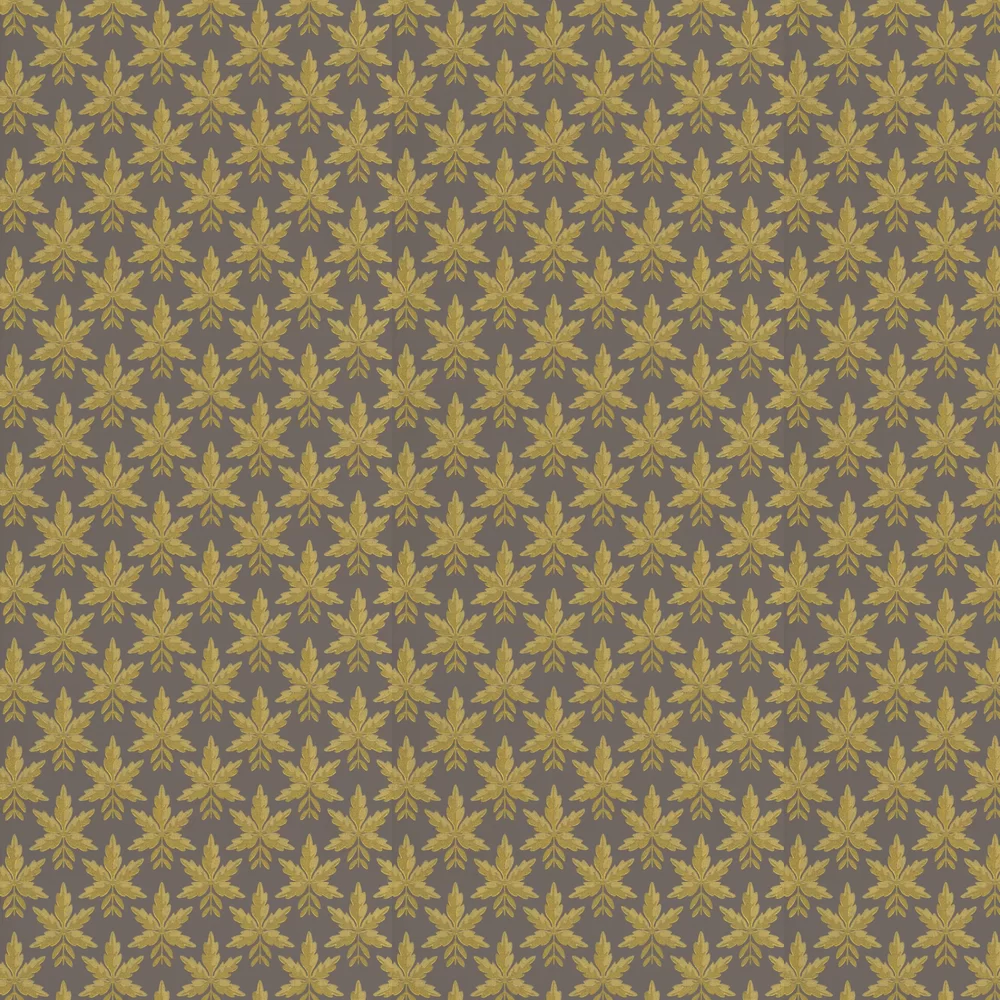 0245CLCORIN - Clutterbuck Wallpaper - Corinthian Gold - Little Greene