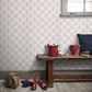 0245CLPUCEZ - Clutterbuck Wallpaper - Puce - Little Greene
