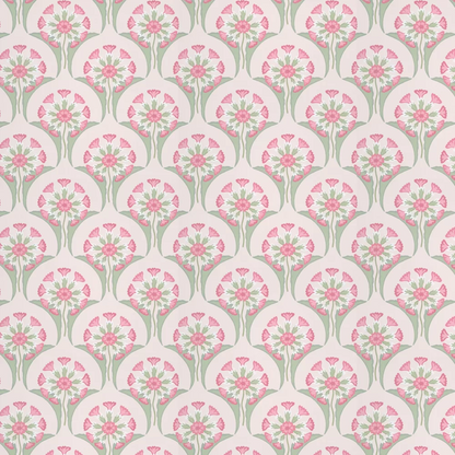 0245HEPINKP - Hencroft Wallpaper - Pink Primula - Little Greene