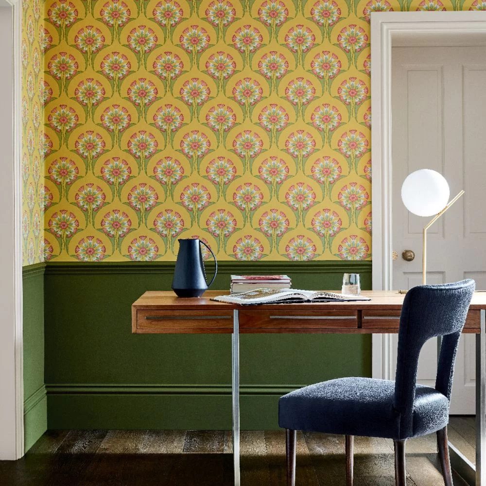 0245HEPUNCH - Hencroft Wallpaper - Punch - Little Greene