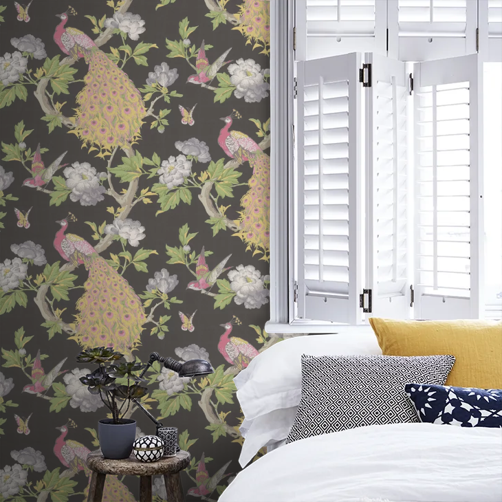 0245PAMAEVE - Pavona Wallpaper - Maeve - Little Greene