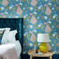 0245PASYLVI - Pavona Wallpaper - Sylvie - Little Greene