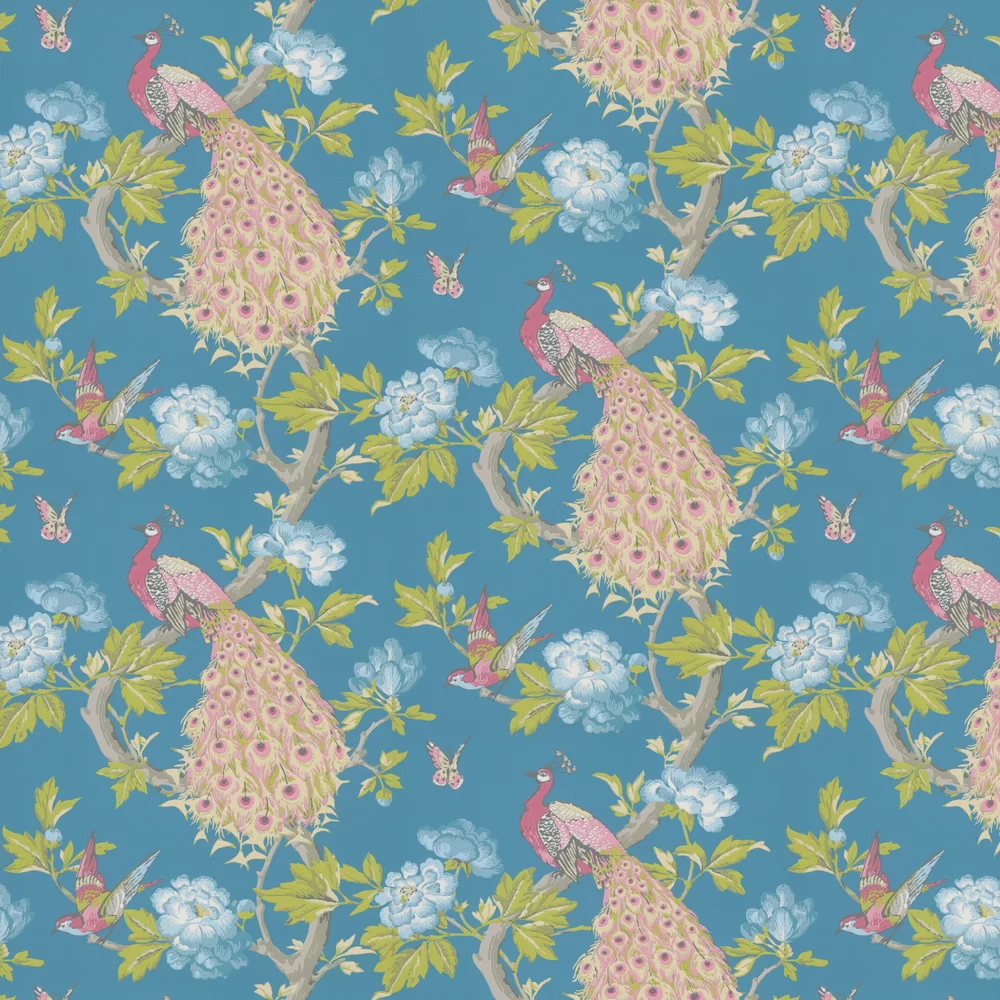 0245PASYLVI - Pavona Wallpaper - Sylvie - Little Greene