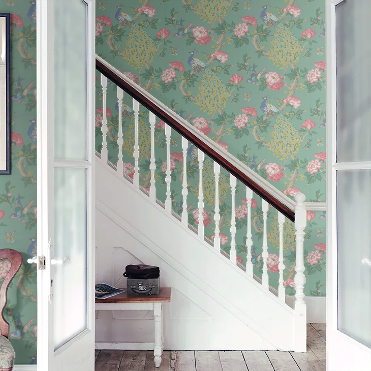 0245PAVIVIE - Pavona Wallpaper - Vivienne - Little Greene