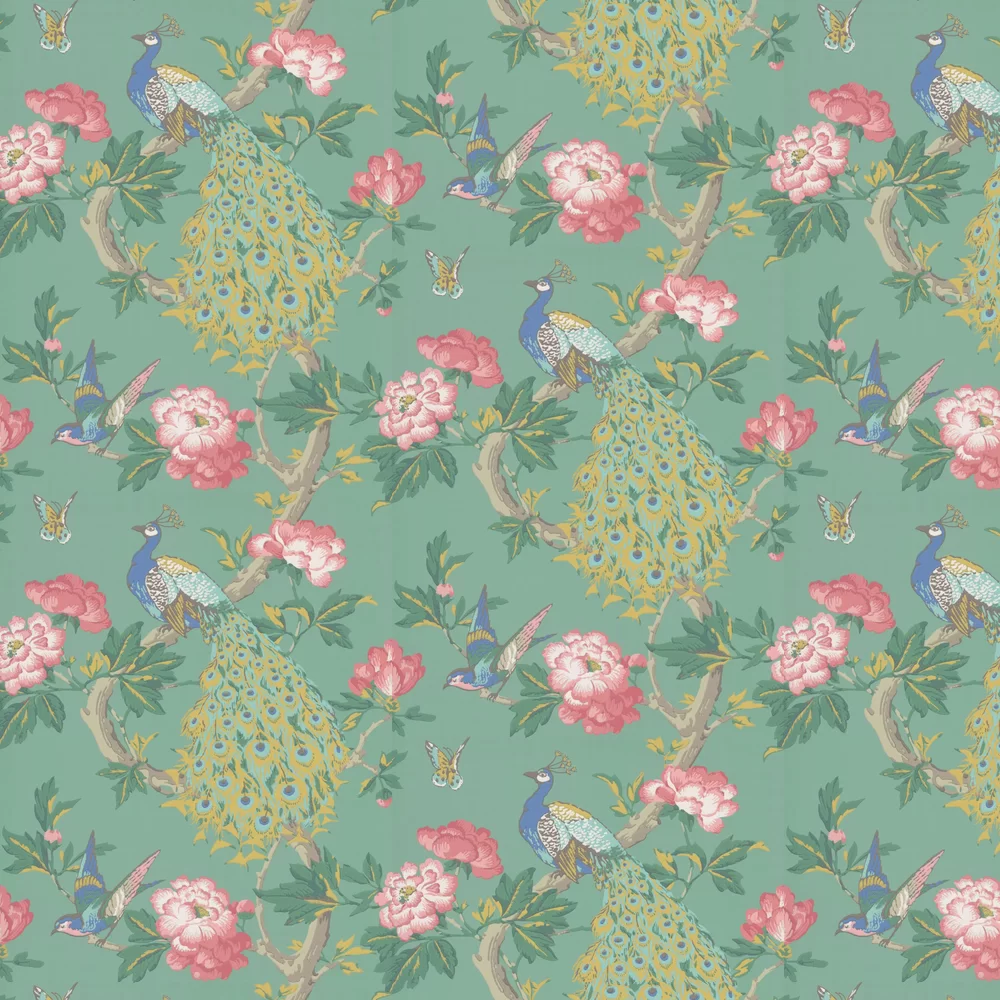 0245PAVIVIE - Pavona Wallpaper - Vivienne - Little Greene