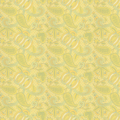 0245POCITRO - Pomegranate Wallpaper - Citron - Little Greene