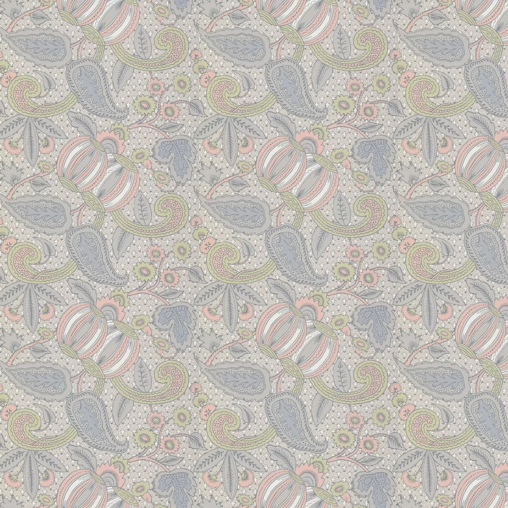 0245POPASTE - Pomegranate Wallpaper - Pastel - Little Greene