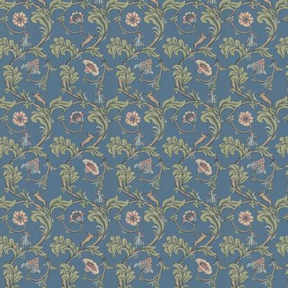 0245STJUNIP - Stag Trail Wallpaper - Juniper - Little Greene