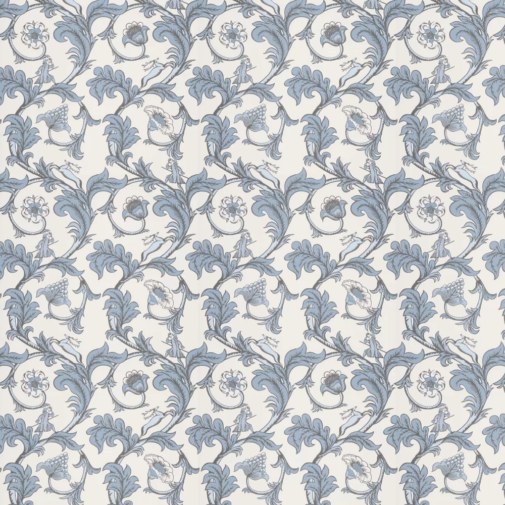 0245STSKYZZ - Stag Trail Wallpaper - Sky - Little Greene