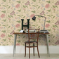 0247CHSAGEZ - China Rose Wallpaper - Cream - Little Greene