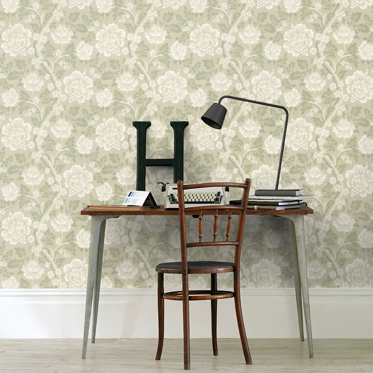 0247GUDALAR - Gustav Wallpaper - Dalarna - Little Greene